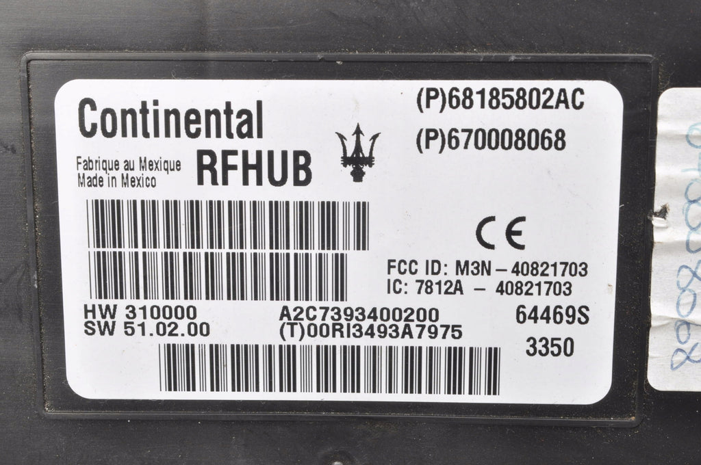 MASERATI GHIBLI III QUATTROPORTE VI MODULE DRIVER 670008068
