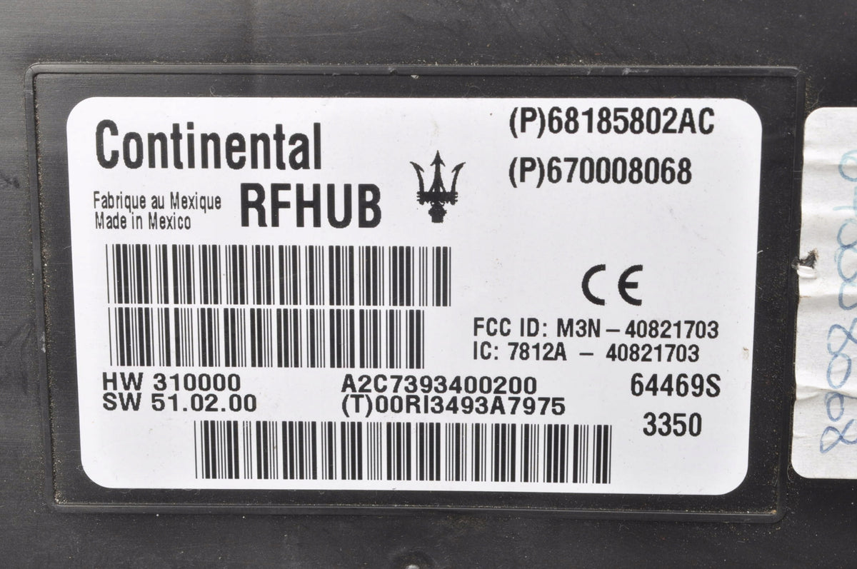 MASERATI GHIBLI III QUATTROPORTE VI MODULE DRIVER 670008068