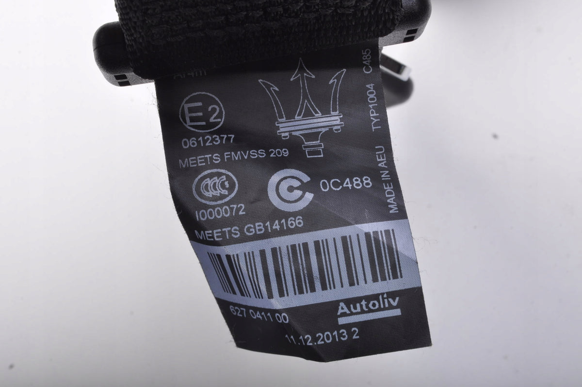 MASERATI GHIBLI III SEAT BELT MIDDLE REAR 627041100