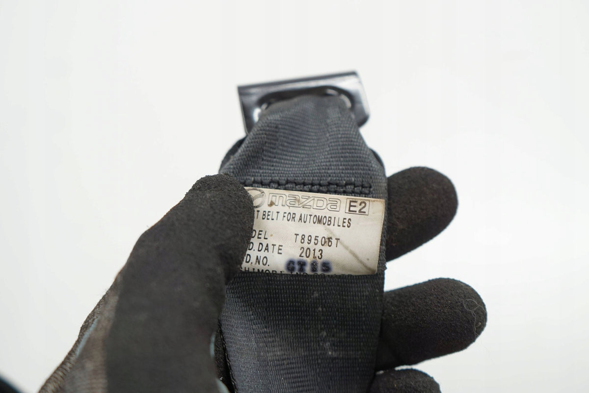 MAZDA 3 III BM 14R SEAT BELT LEFT REAR T89506T