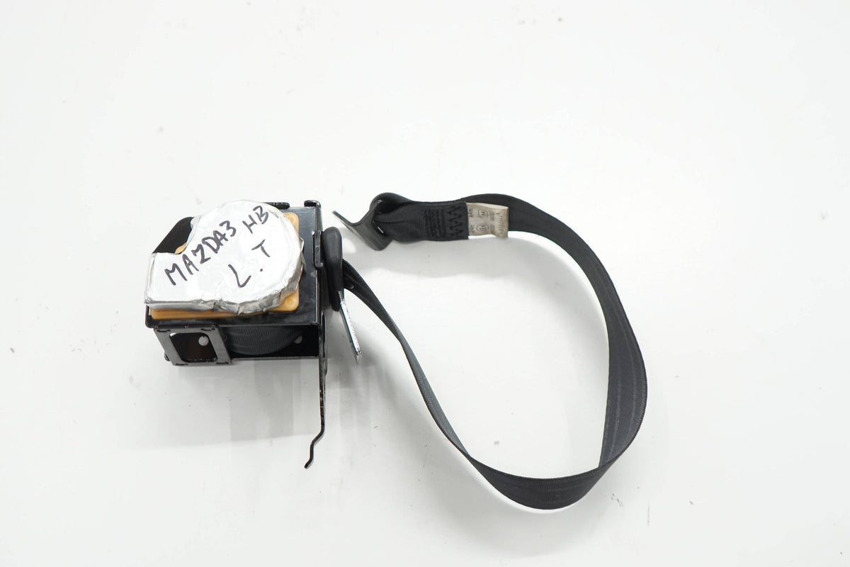 MAZDA 3 III BM 14R SEAT BELT LEFT REAR T89506T
