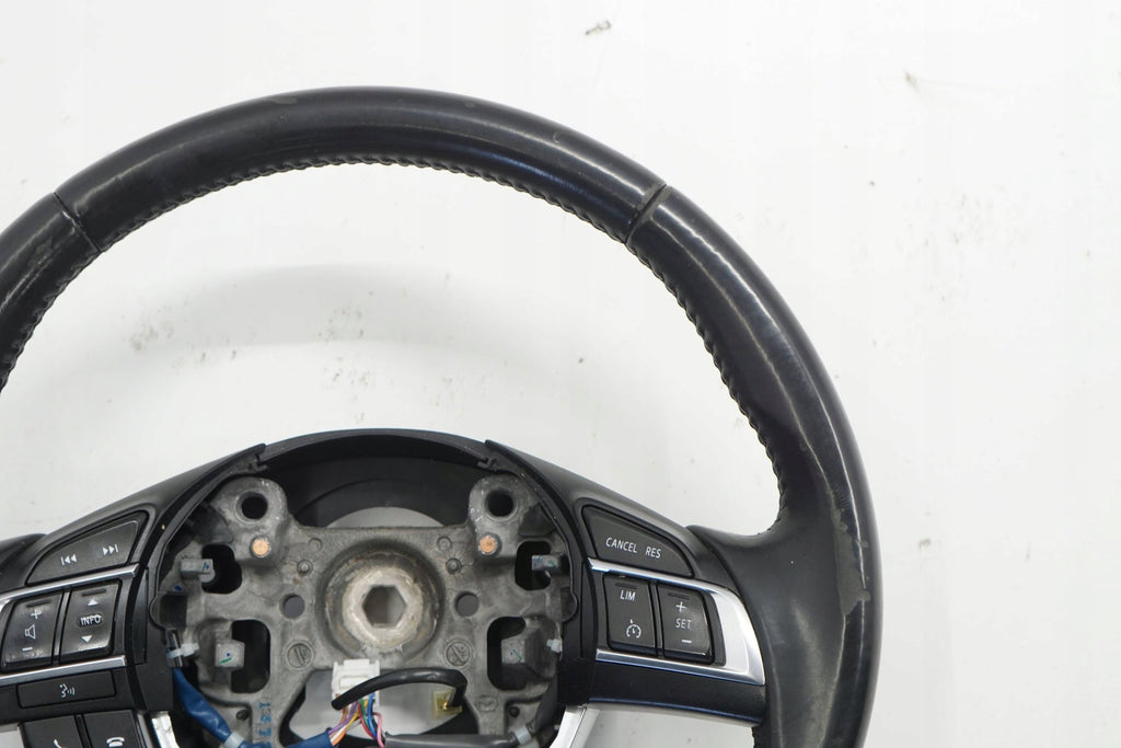 MAZDA CX-5 I LIFT 15R STEERING WHEEL SKIN BLACK MULTI KD45K0273