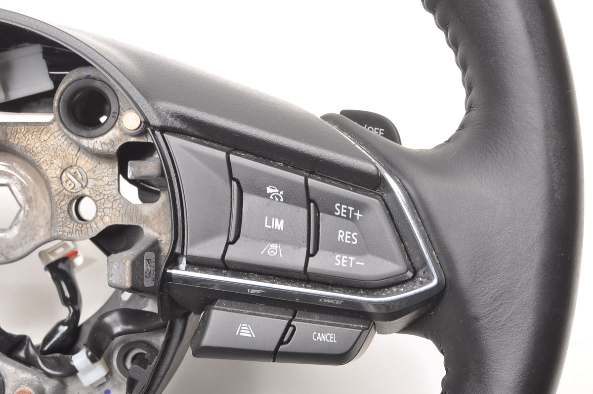 MAZDA CX-5 II MULTIFUNCTION LEATHER STEERING WHEEL K0273
