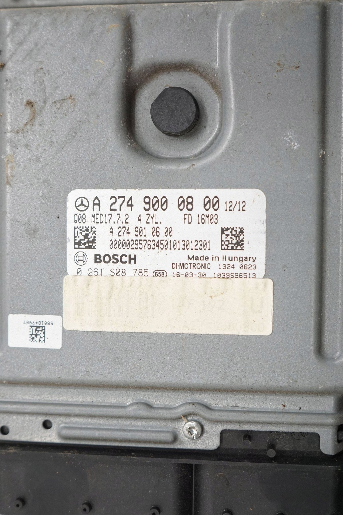 MERCEDES C W205 16R 2.0 CGI HYBRID COMPUTER ENGINE A2749000800