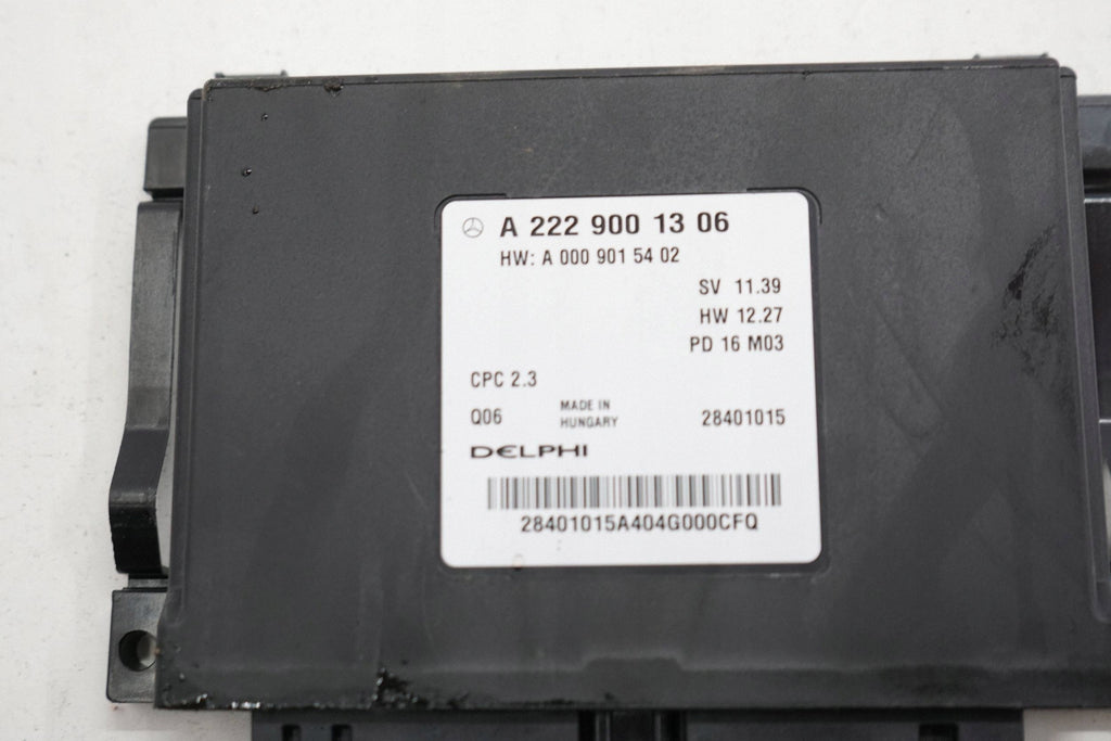 MERCEDES C W205 16R 2.0 CGI SUSPENSION CONTROLLER MODULE A2229001306