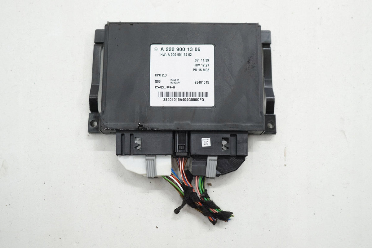 MERCEDES C W205 16R 2.0 CGI SUSPENSION CONTROLLER MODULE A2229001306
