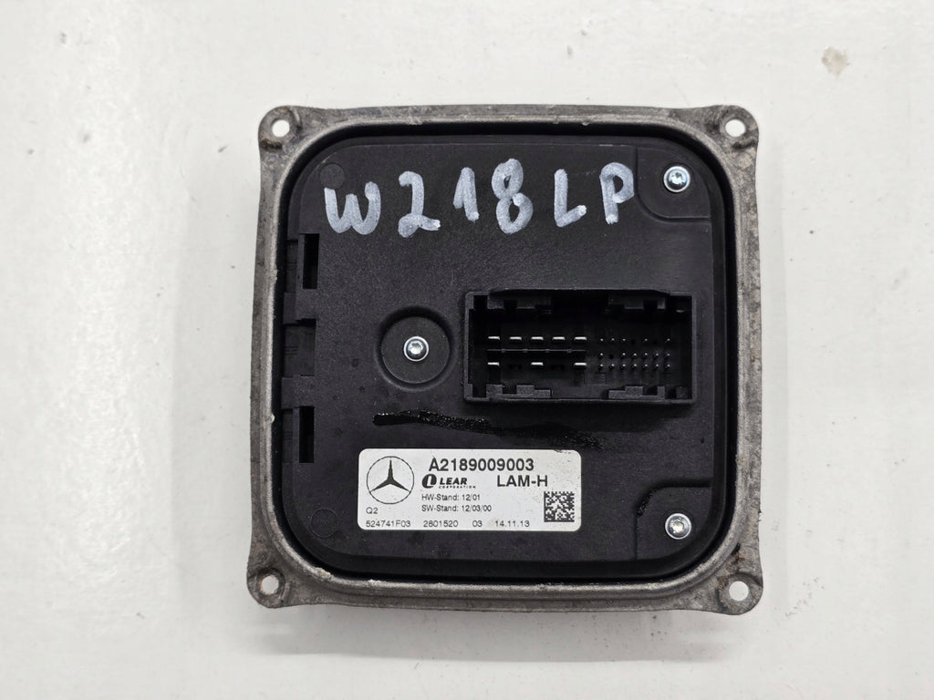 MERCEDES CLS W218 13R MODULE LED LAMP CONVERTER A2189009003