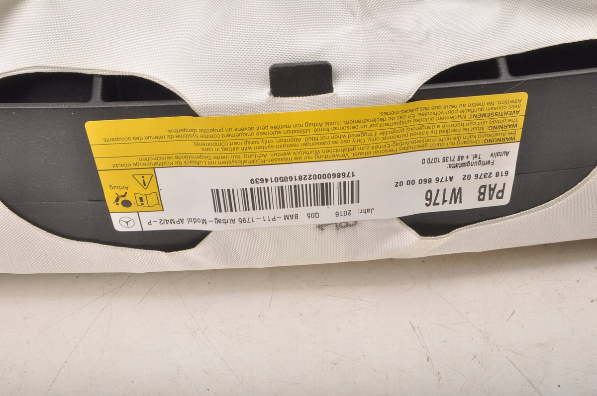 MERCEDES GLA W156 PASSENGER AIRBAG CUSHION 1768600002