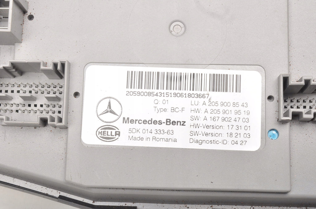 MERCEDES GLC X253 COMFORT MODULE ALONE A2059008543