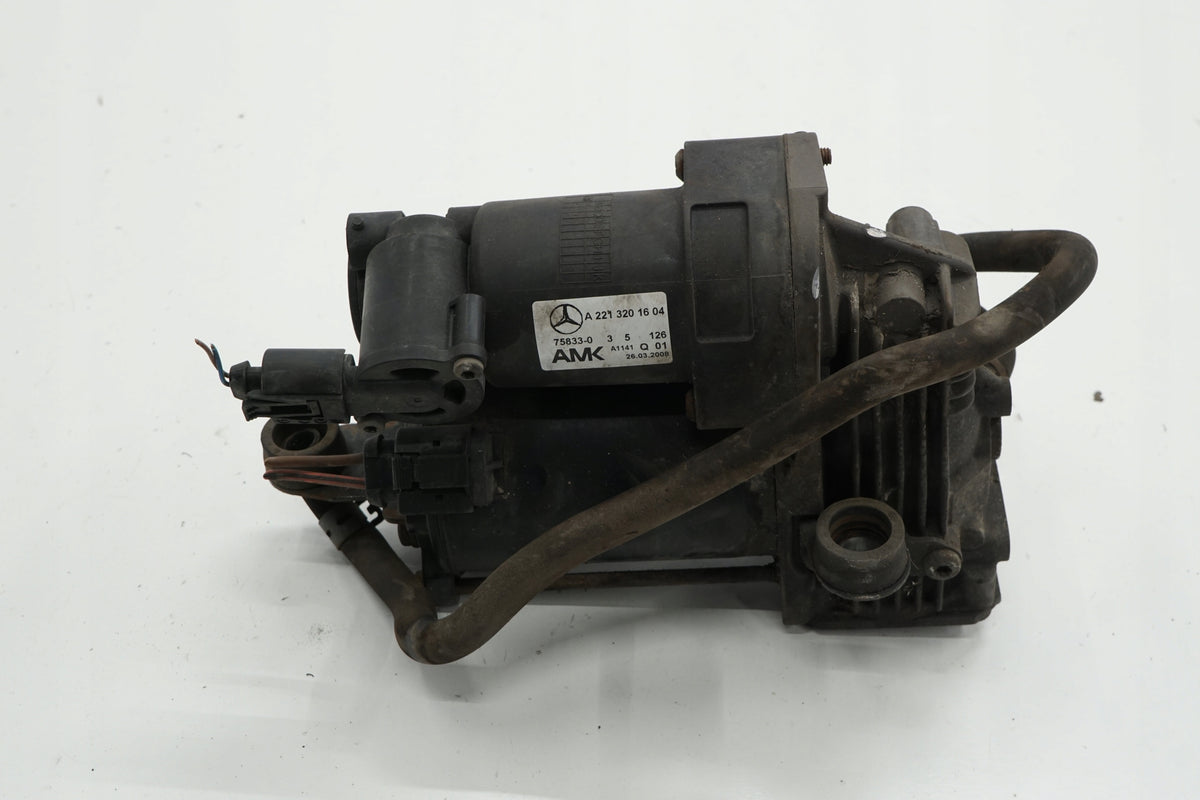 MERCEDES S W221 08R COMPRESSOR SUSPENSION PUMP A2213201604