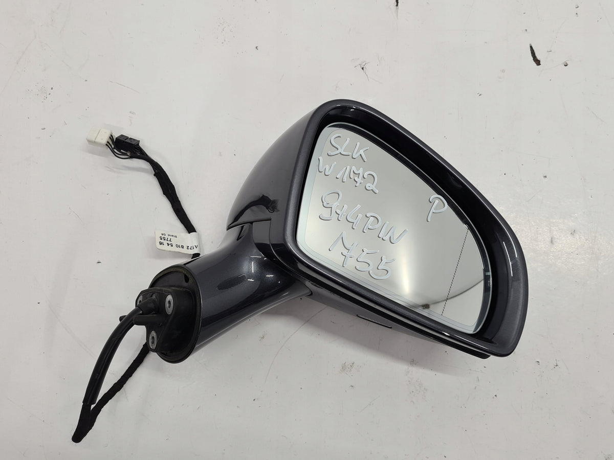MERCEDES SLK W172 MIRROR RIGHT 9+4 PIN 755 UK