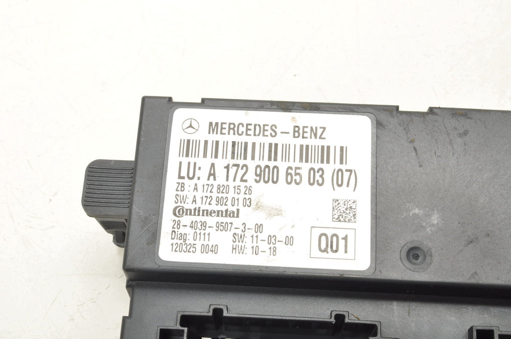 MERCEDES W172 R172 MODULE CONTROLLER FOLDING ROOF A1729006503