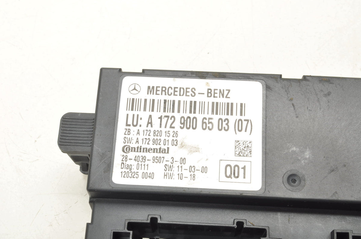 MERCEDES W172 R172 MODULE CONTROLLER FOLDING ROOF A1729006503