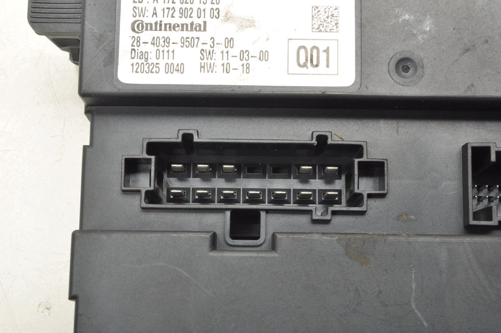 MERCEDES W172 R172 MODULE CONTROLLER FOLDING ROOF A1729006503