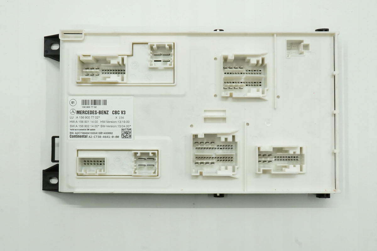 MERCEDES W176 LIFT 15R MODULE CONTROLLER SAM A1569007702