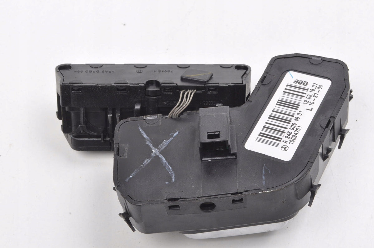 MERCEDES W176 SEAT ADJUSTMENT PANEL LEFT FRONT A2469054801