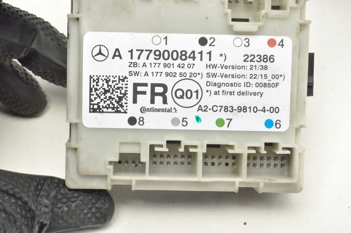 MERCEDES W177 DOOR MODULE FRONT RIGHT A1779008411