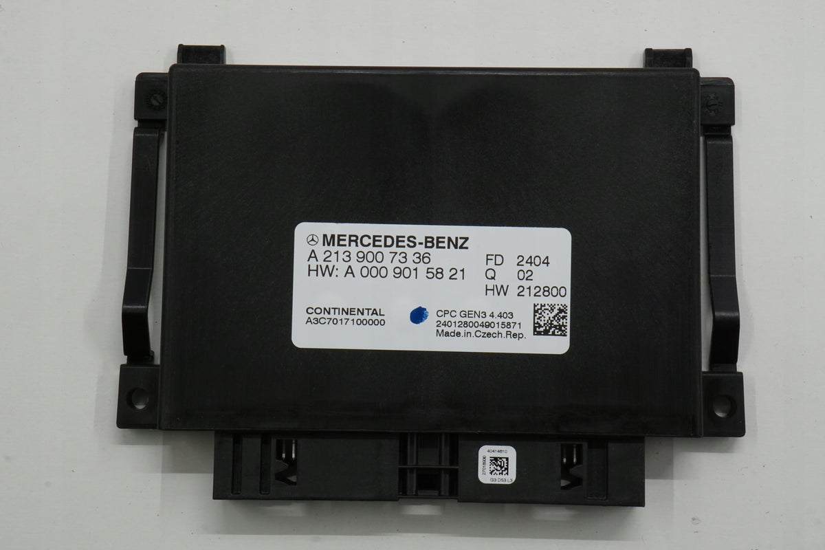 MERCEDES W177 LIFT 23R GEARBOX CONTROLLER MODULE A2139007336