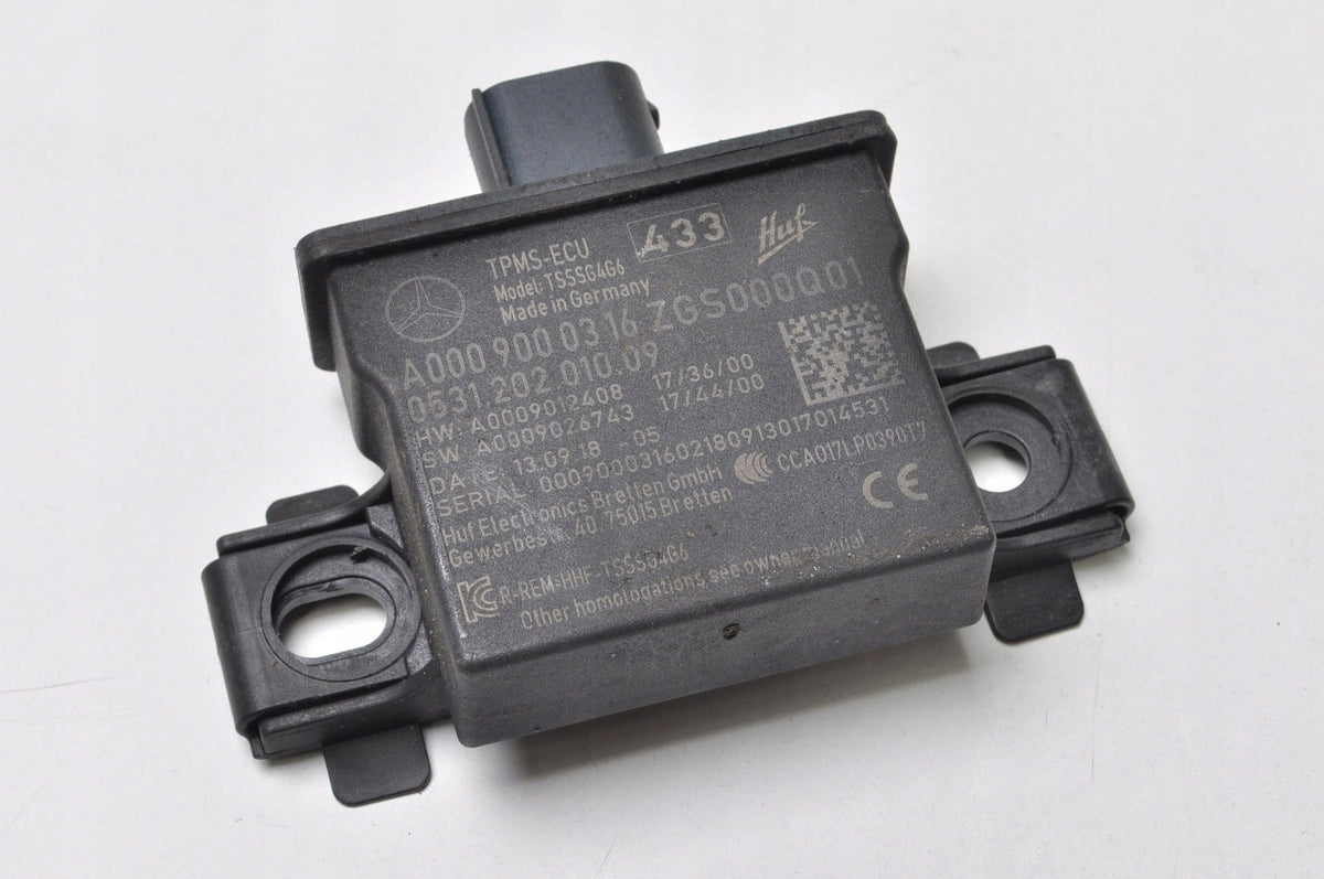 MERCEDES W177 TIRE AIR PRESSURE SENSOR A0009000316