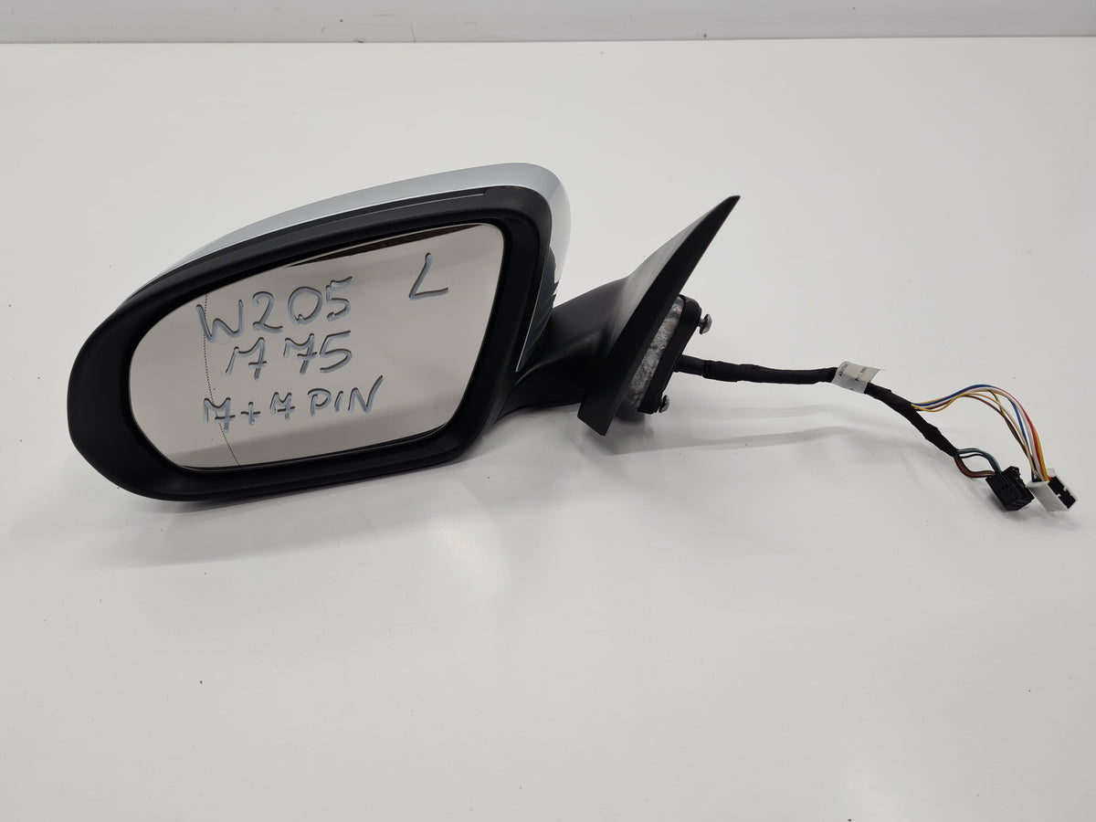 MERCEDES W205 LEFT MIRROR 7+7 PIN 775