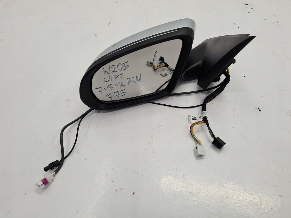 MERCEDES W205 LIFT MIRROR LEFT 14+2 CAMERA 775