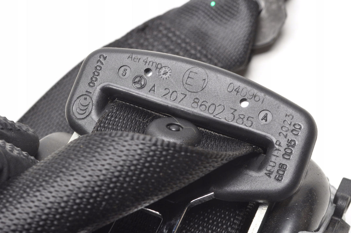 MERCEDES W207 SEAT BELT LEFT REAR A2078602385