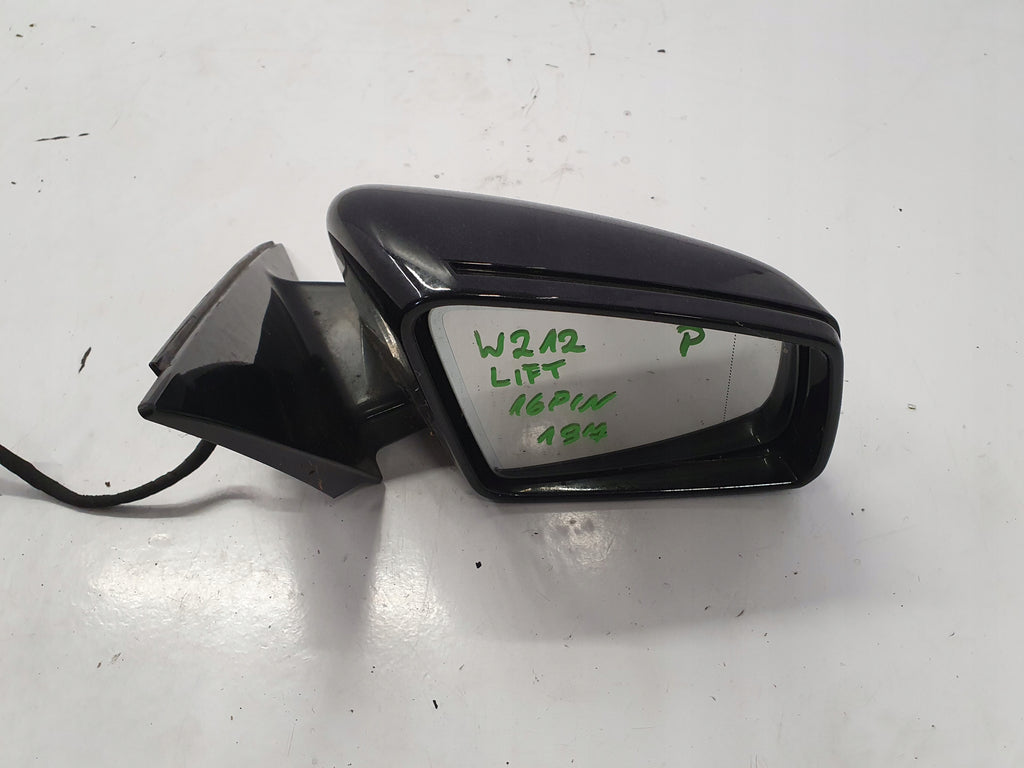 MERCEDES W212 LIFT MIRROR RIGHT 16PIN 197
