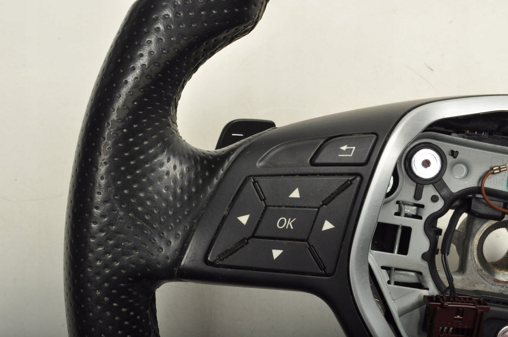 MERCEDES W212 MULTIFUNCTION LEATHER STEERING WHEEL A2184600618