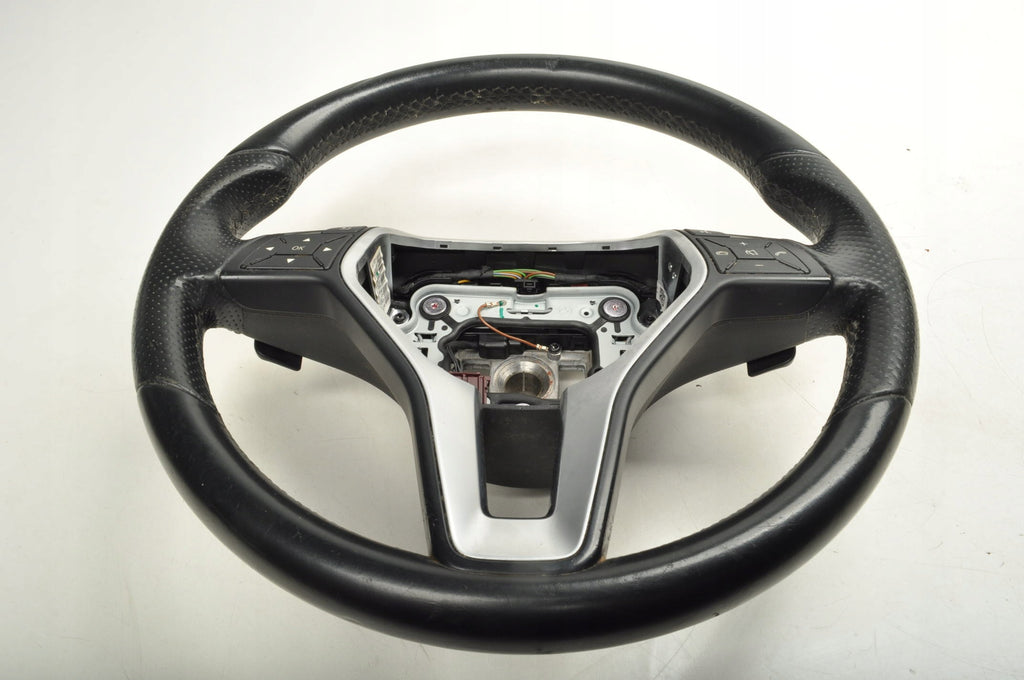 MERCEDES W212 MULTIFUNCTION LEATHER STEERING WHEEL A2184600618