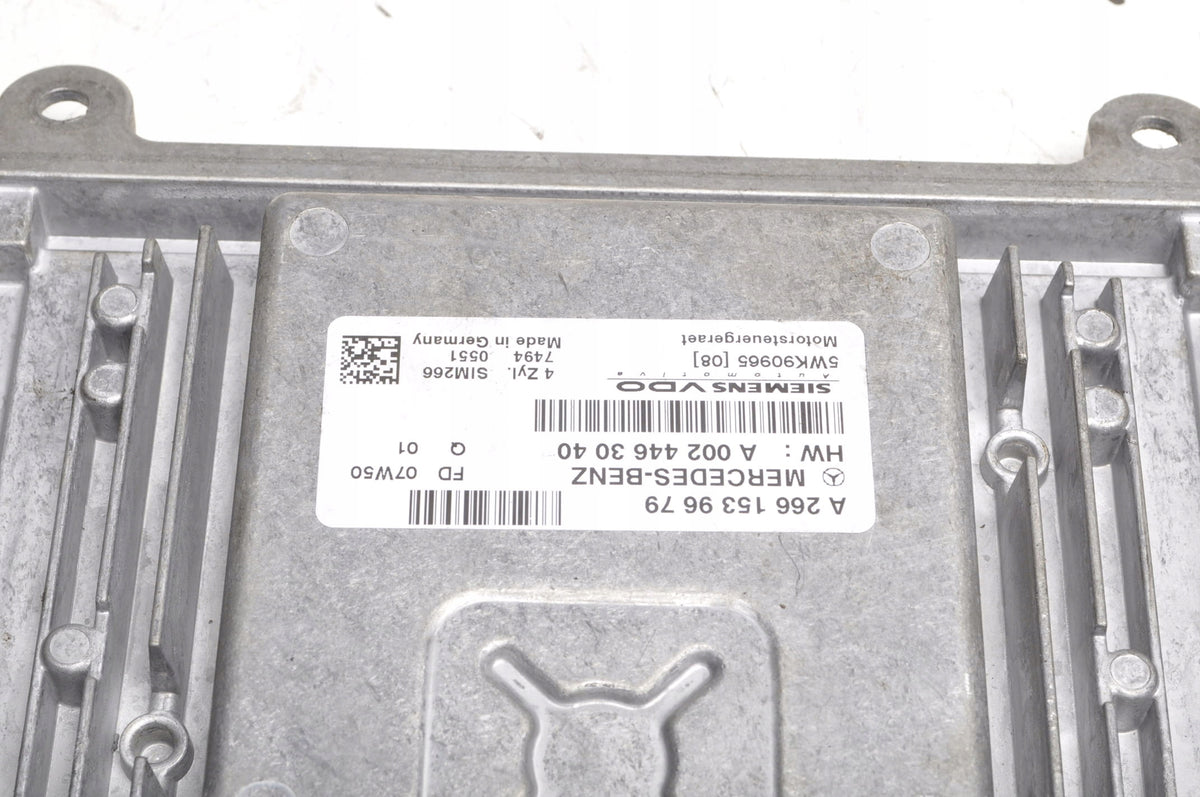 MERCEDES W245 B170 1.7 8V ENGINE CONTROLLER A2661539679