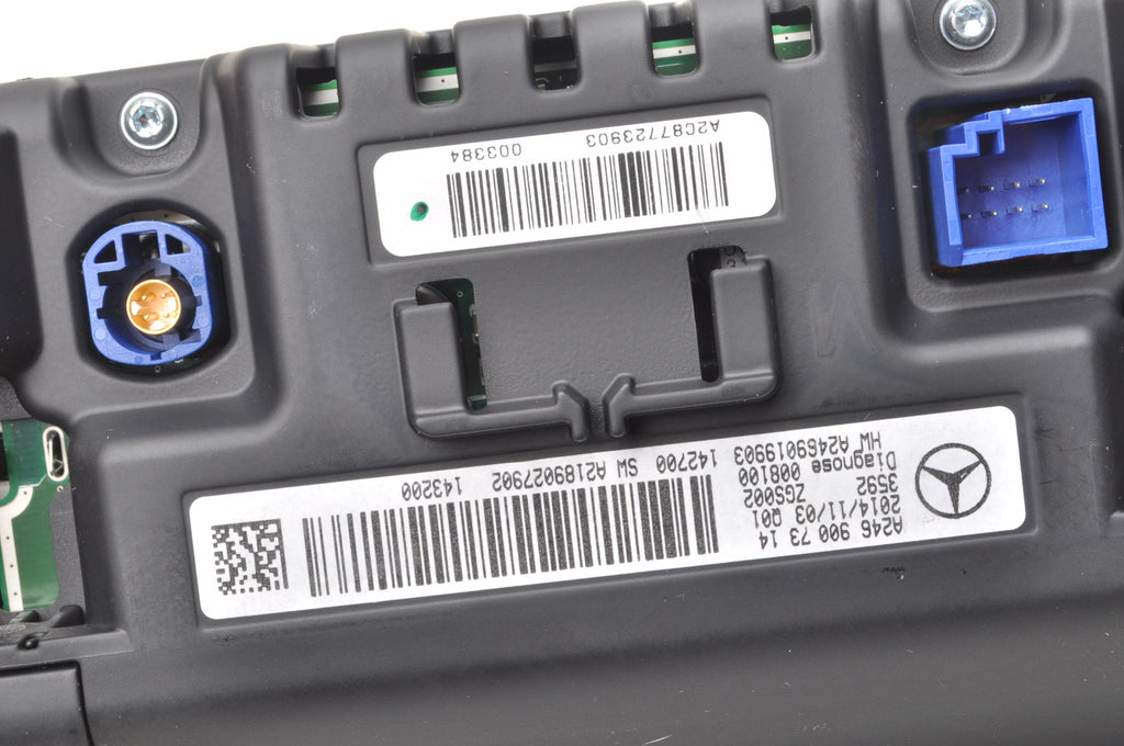 MERCEDES W246 NAVIGATION RADIO DISPLAY A2469007314