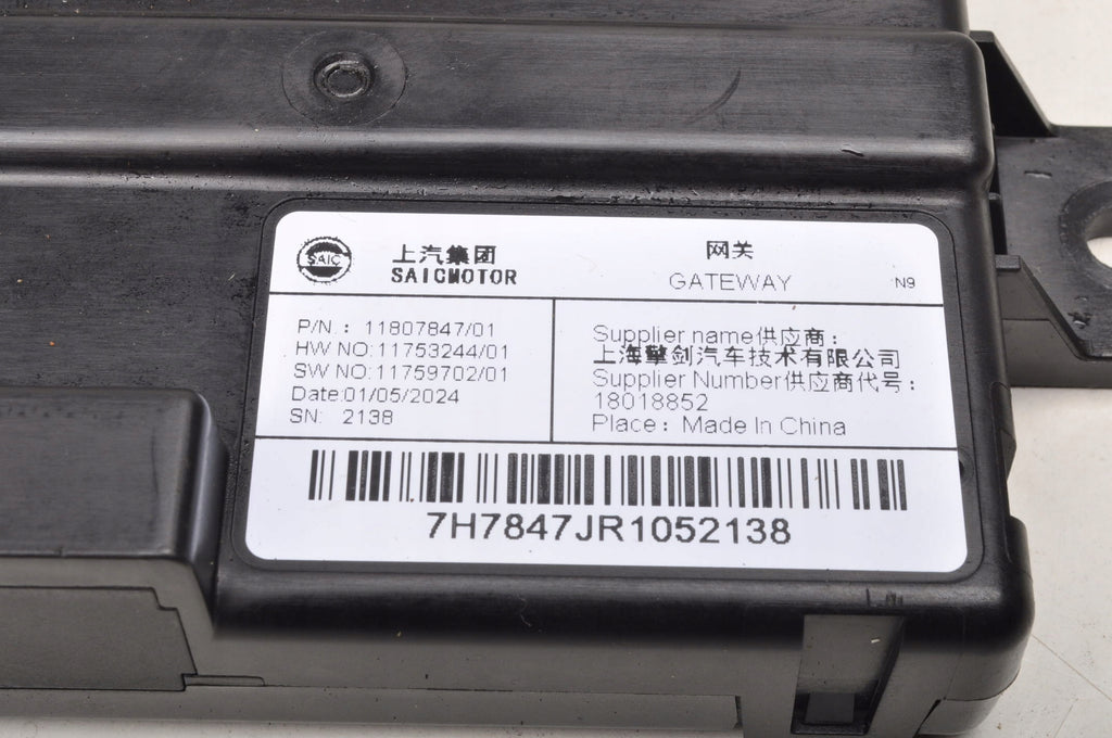 MG 3 MODULE GATEWAY DRIVER 11807847 11753244 2024R