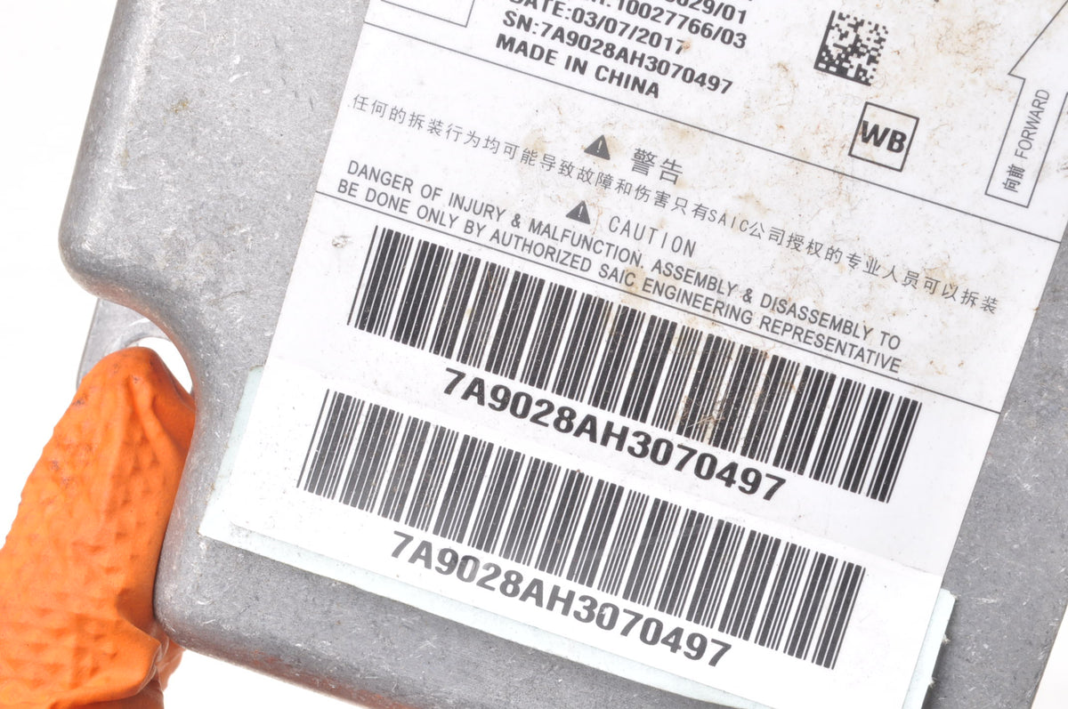 MG 3 MODULE SENSOR AIRBAG 10169028