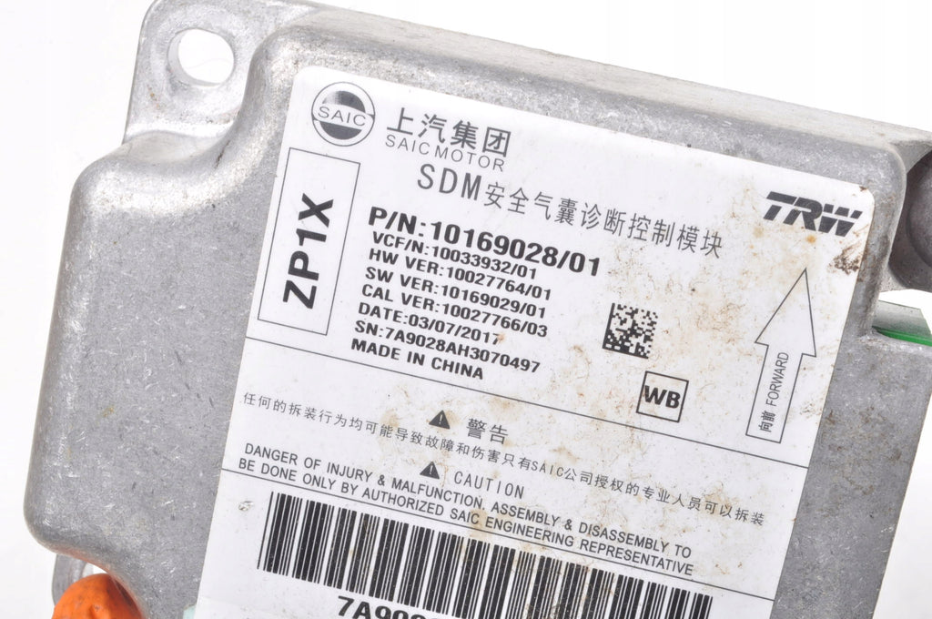 MG 3 MODULE SENSOR AIRBAG 10169028