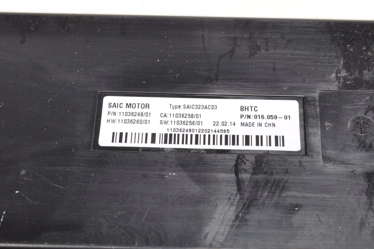 MG HS AIR CONDITIONING CONTROLLER 11036248