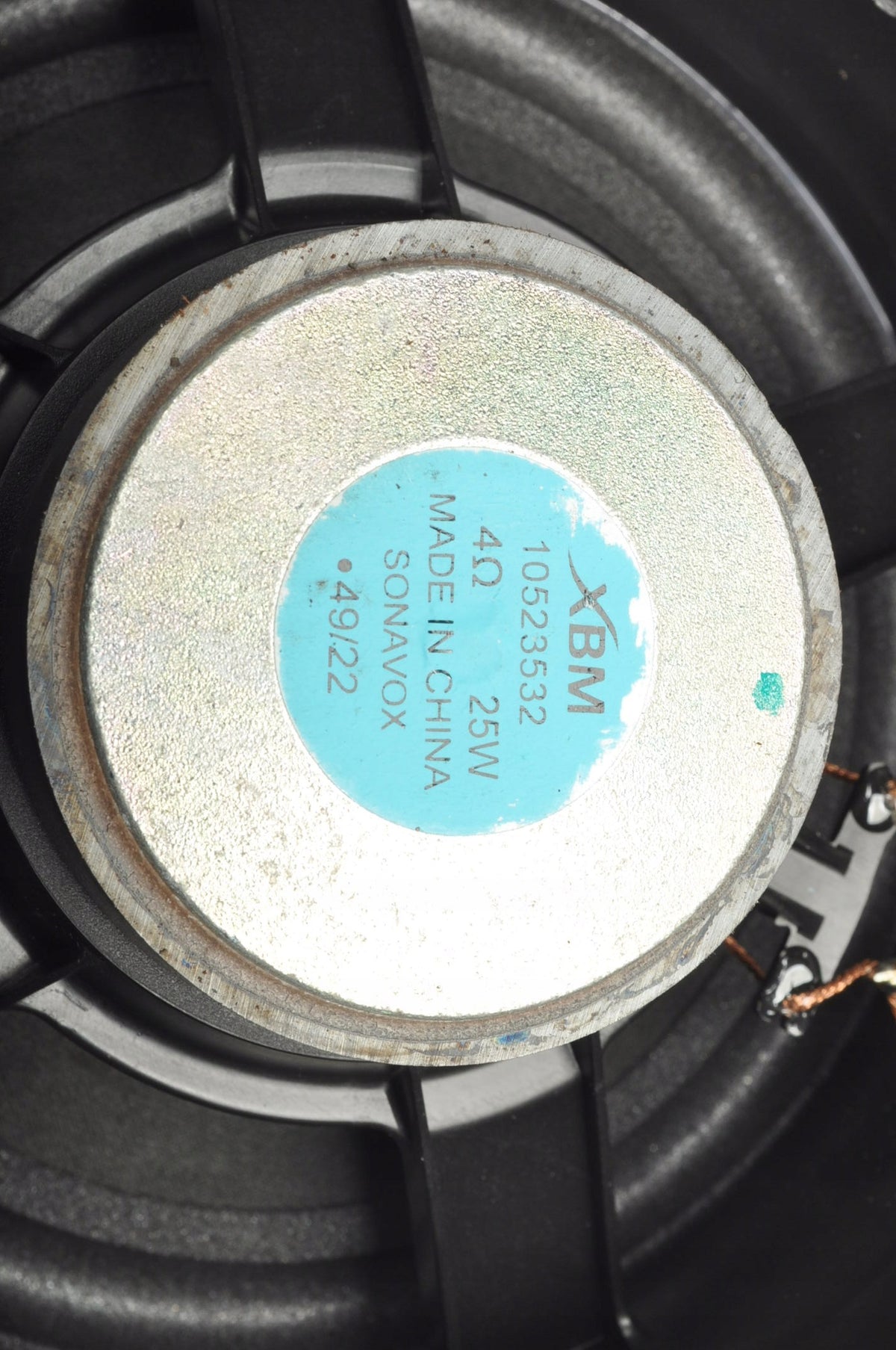 MG HS FRONT RIGHT DOOR SPEAKER 10523532