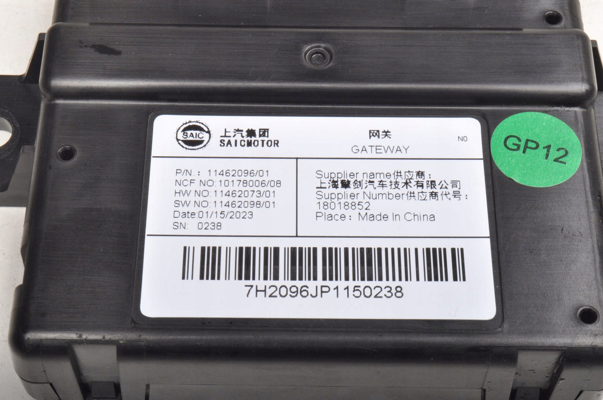MG HS GATEWAY DRIVER MODULE 11462096 2023R SUV