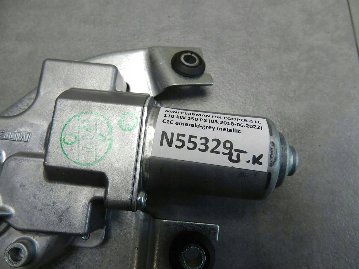 MINI CLUBMAN F54 WIPER MOTOR LEFT REAR 7365819