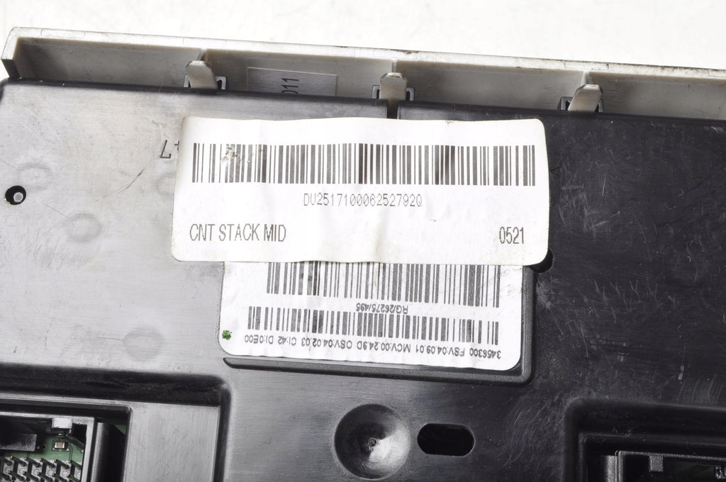 MINI CLUBMAN R55 PANEL AIR CONDITIONING SWITCH 3456300