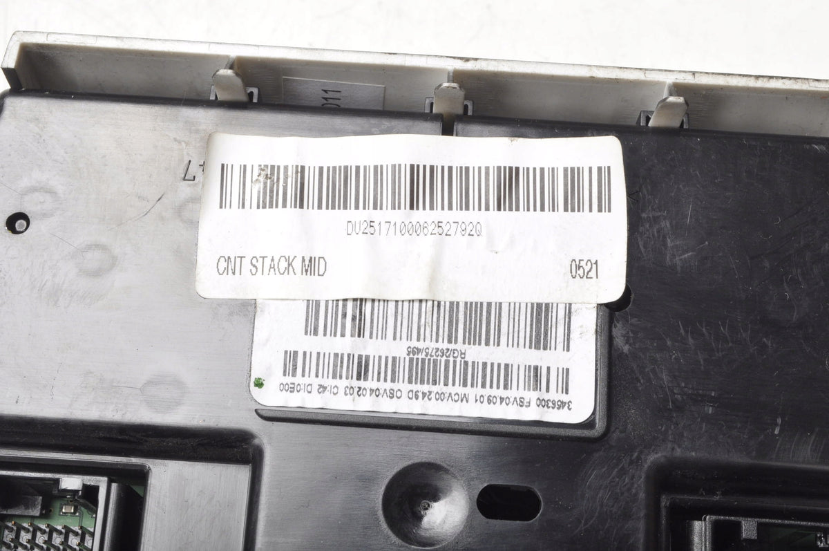 MINI CLUBMAN R55 PANEL AIR CONDITIONING SWITCH 3456300