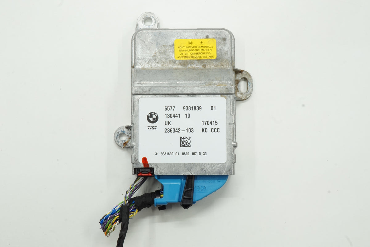 MINI COOPER F56 15R SENSOR AIRBAG MODULE 9381839