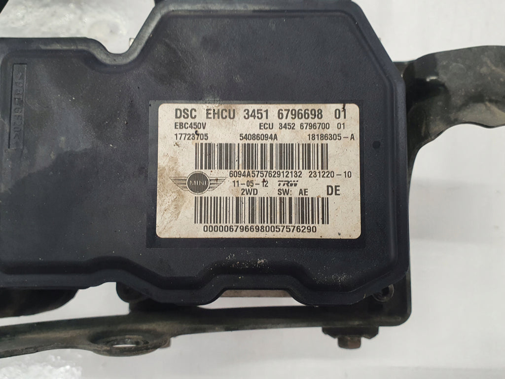MINI COUNTRYMAN R56 R60 PUMP DRIVER ABS 6796698