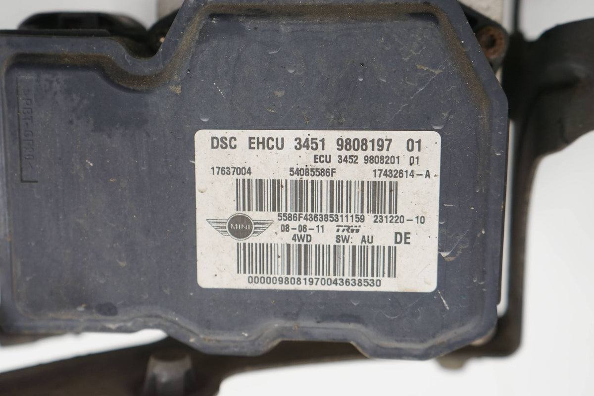 MINI COUNTRYMAN R60 11R BRAKE PUMP ABS 9808197