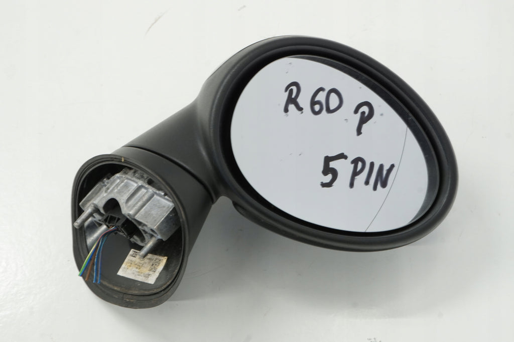 MINI COUNTRYMAN R60 MIRROR RIGHT 5PIN BLACK ENGLISH UK
