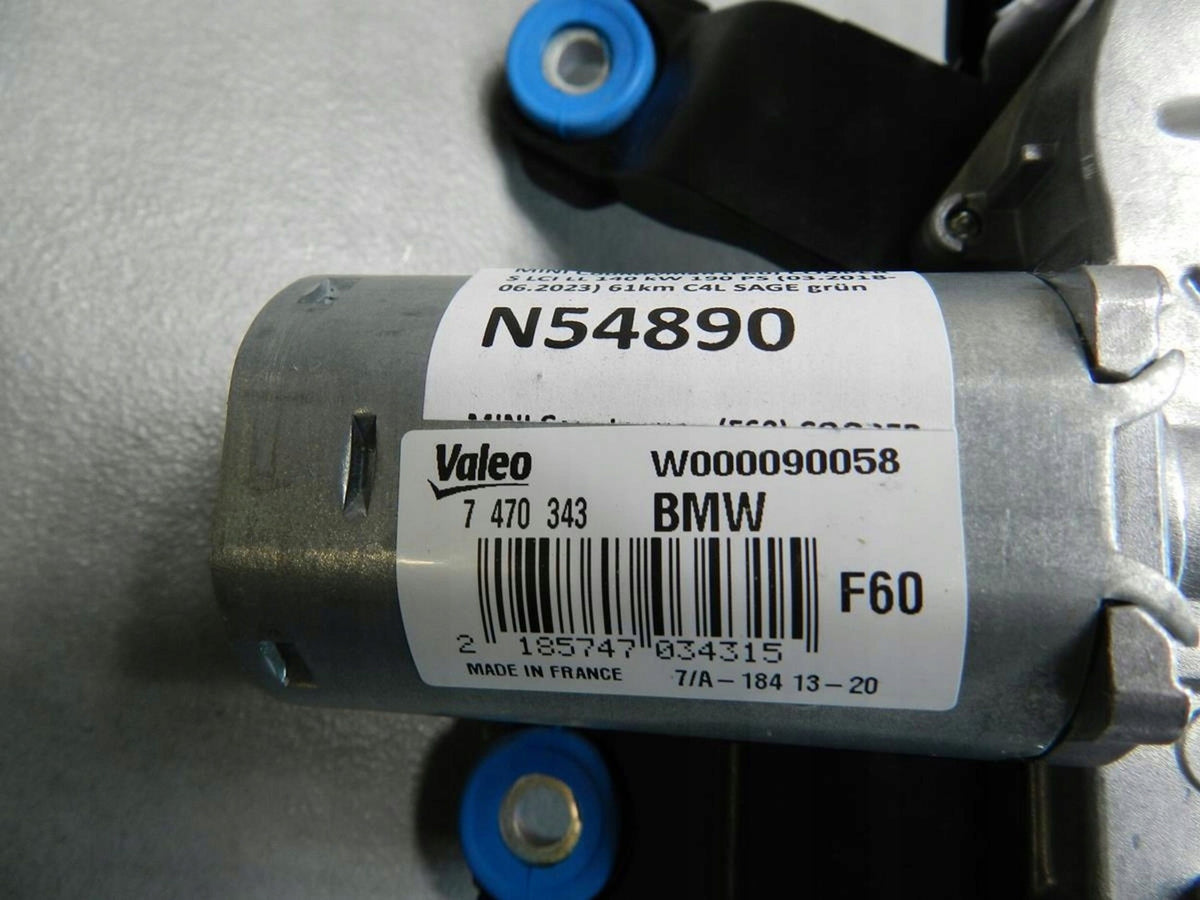 MINI Countryman F60 WIPER MOTOR REAR 7470343