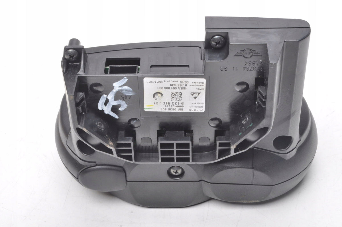 MINI F54 F55 F56 F57 F60 COUNTER CLOCKS ENGLISH 9130810