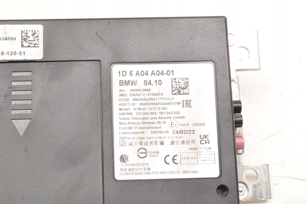 MINI F54 F55 F56 F60 MODULE TELEMATIC CONTROLLER 5A04A04