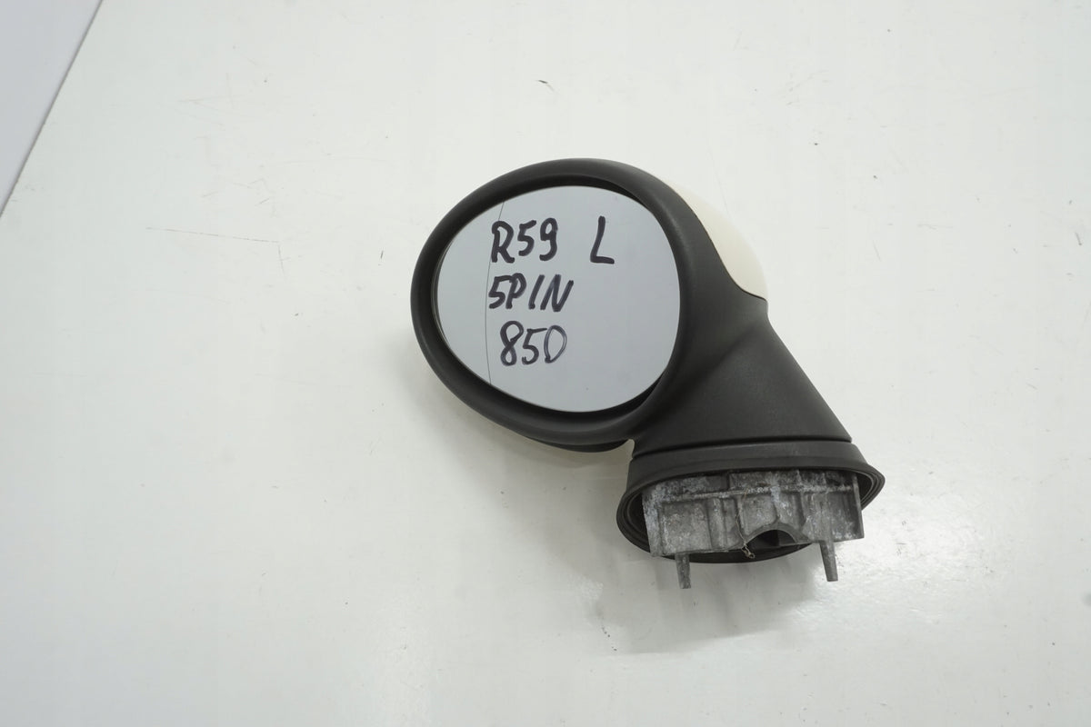 MINI R56 LCI R59 S MIRROR LEFT 5PIN 850 ANGLIK UK