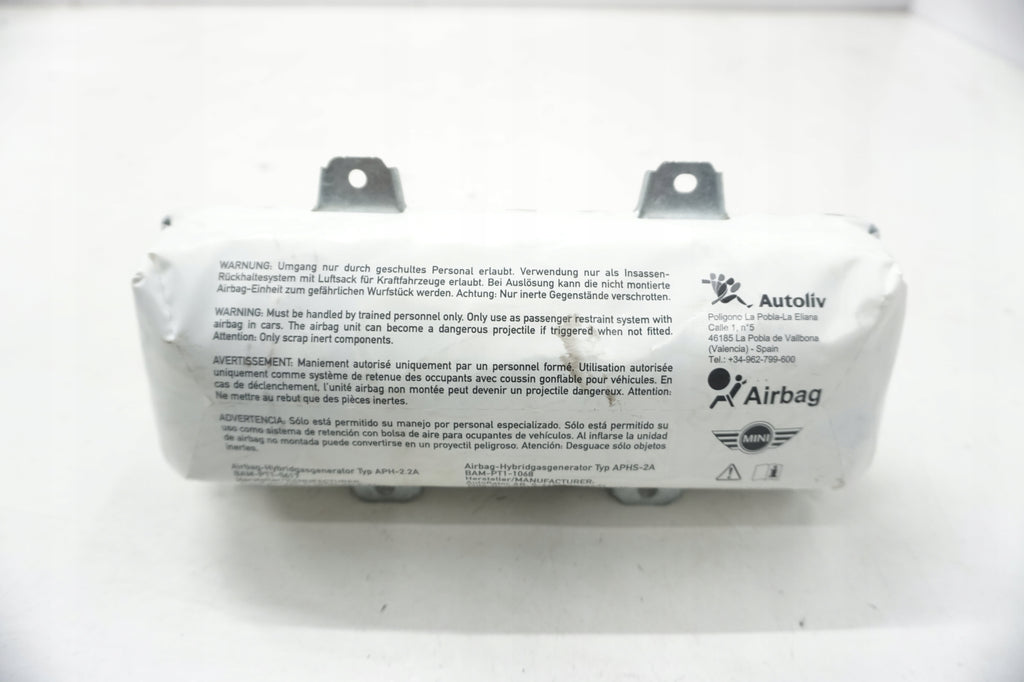 MINI R60 R61 PASSENGER AIRBAG CUSHION 9802752