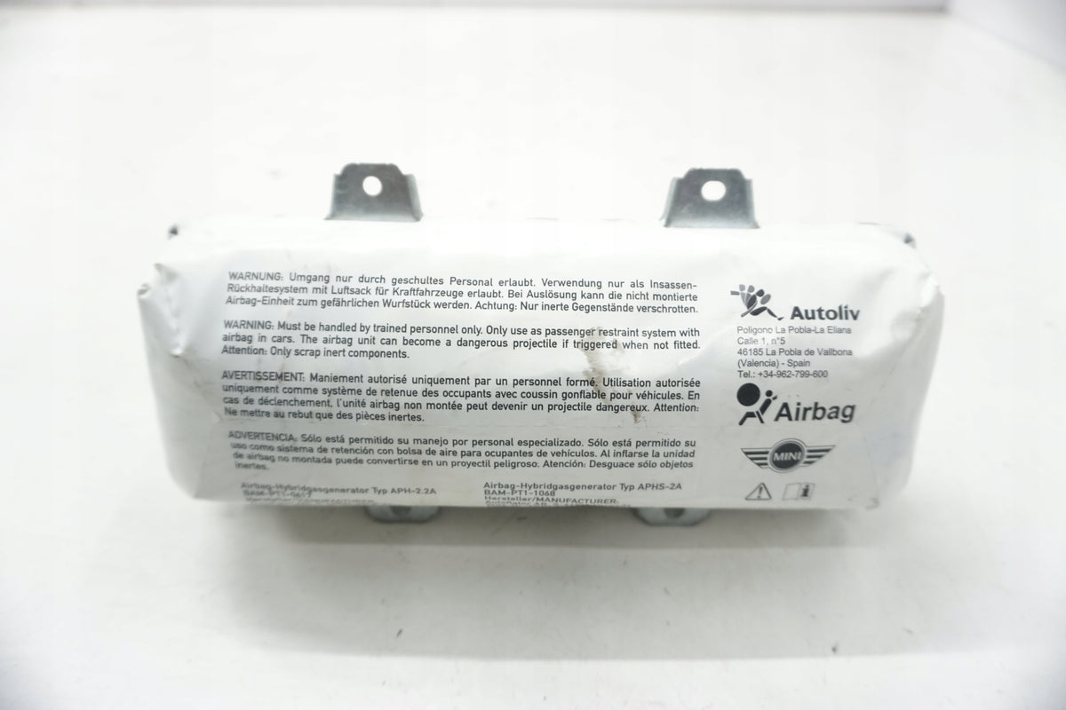 MINI R60 R61 PASSENGER AIRBAG CUSHION 9802752